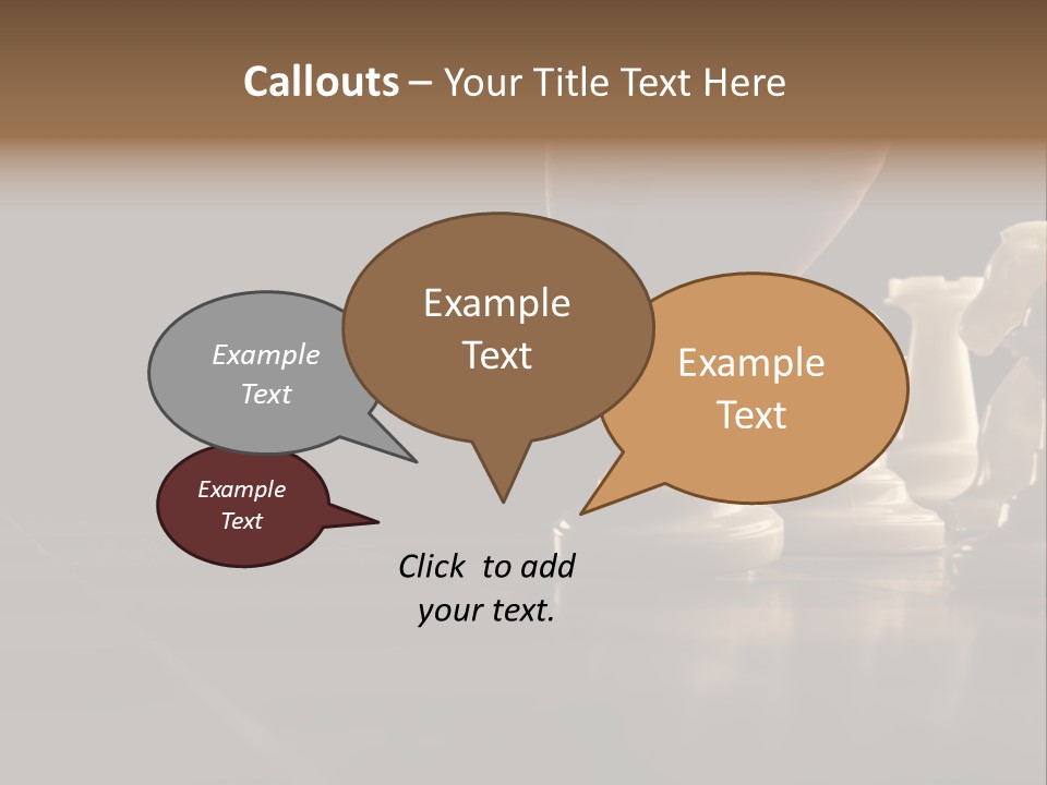Single Hand Success PowerPoint Template