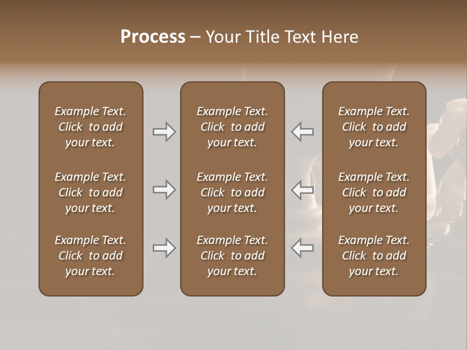 Single Hand Success PowerPoint Template