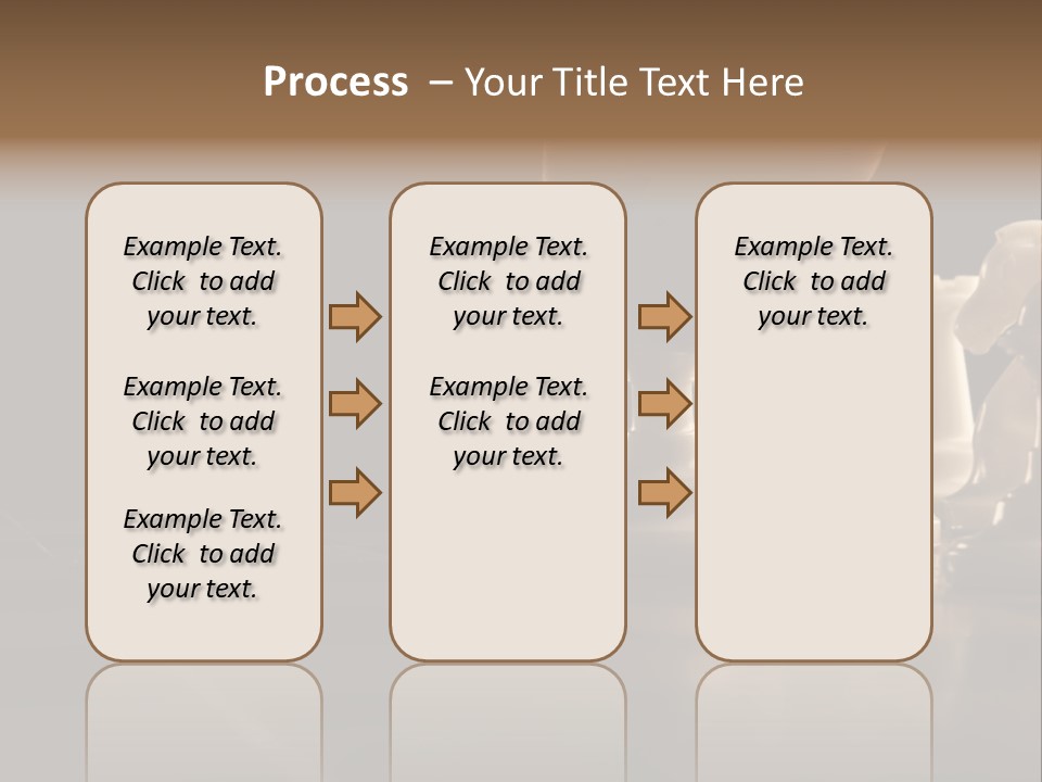 Single Hand Success PowerPoint Template