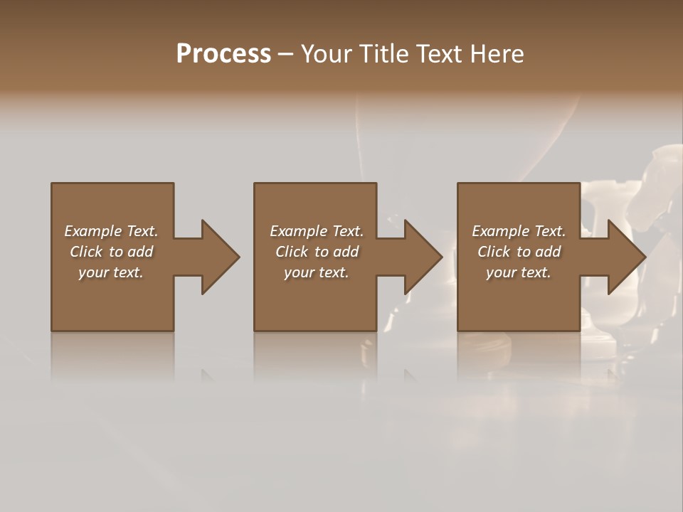 Single Hand Success PowerPoint Template