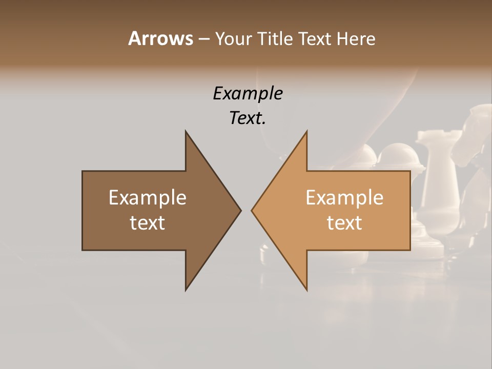 Single Hand Success PowerPoint Template