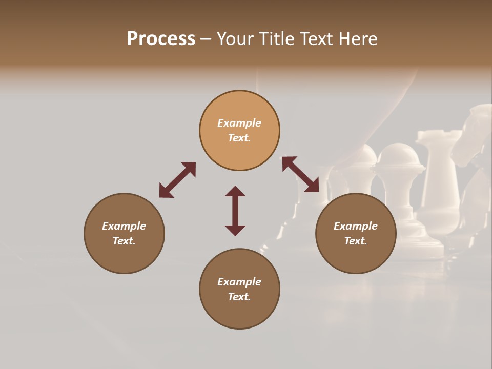 Single Hand Success PowerPoint Template