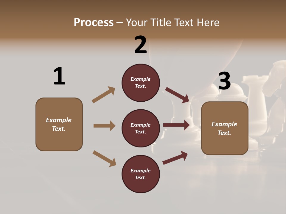 Single Hand Success PowerPoint Template