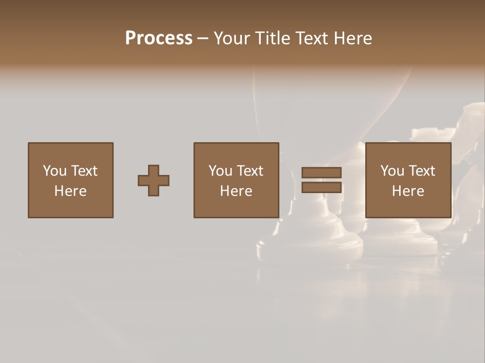 Single Hand Success PowerPoint Template