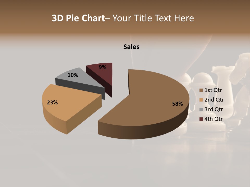 Single Hand Success PowerPoint Template