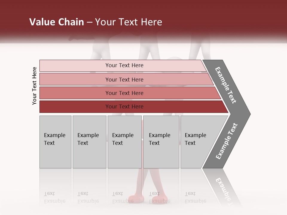 Render Person White PowerPoint Template