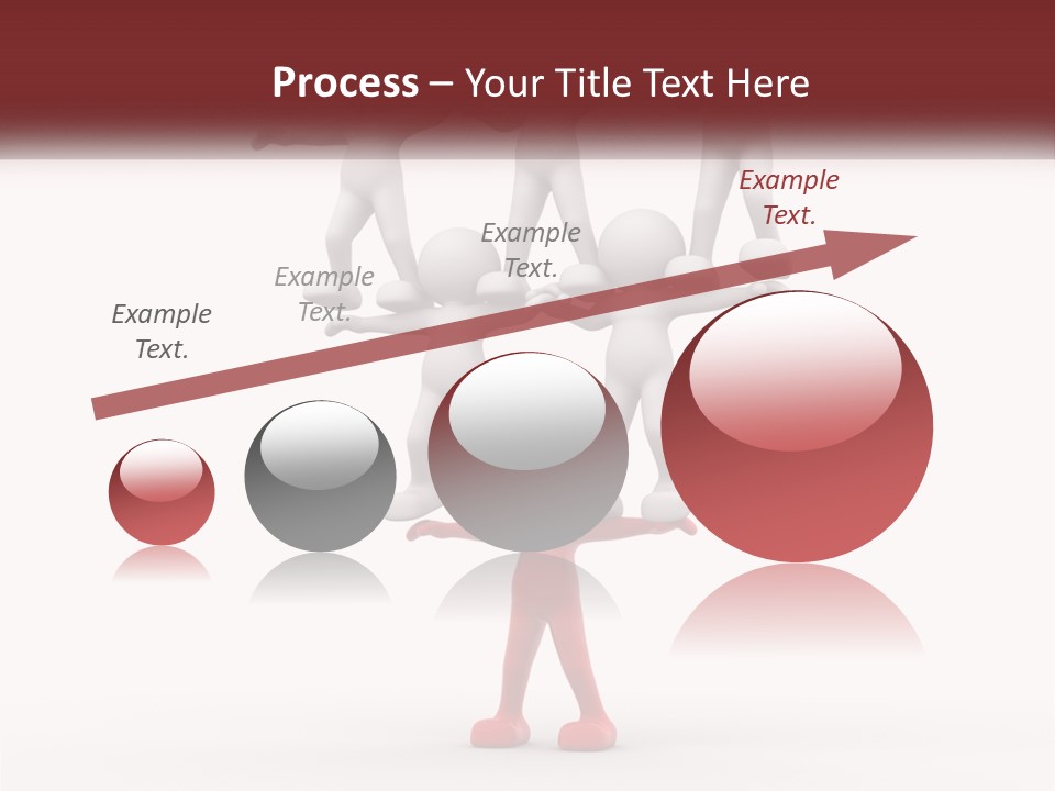 Render Person White PowerPoint Template