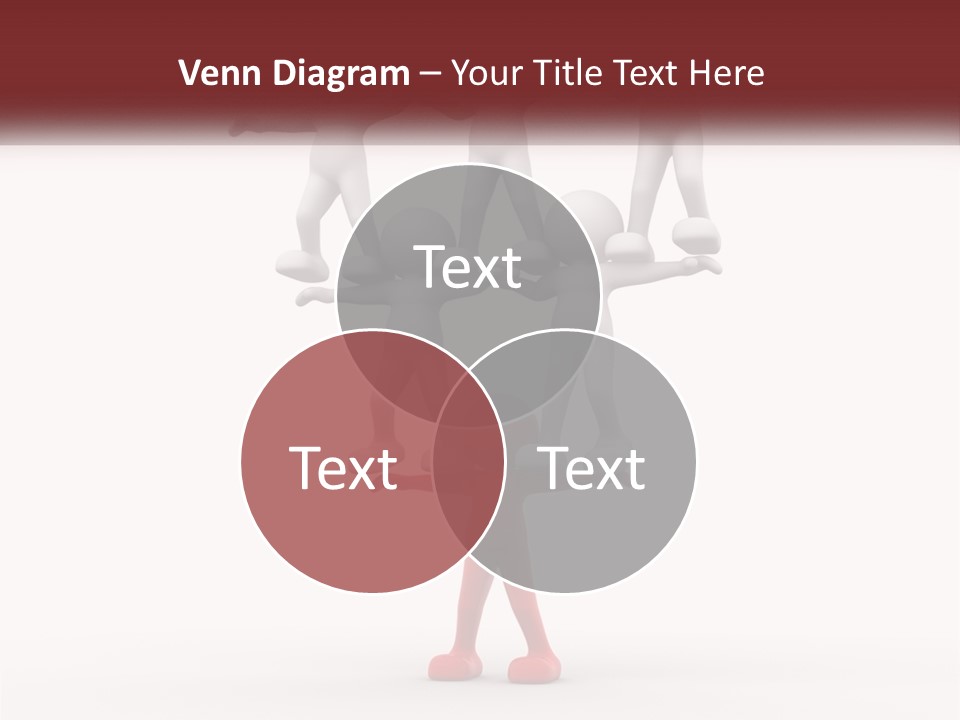 Render Person White PowerPoint Template