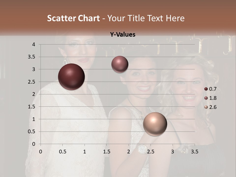 Caucasian Grace Satin PowerPoint Template