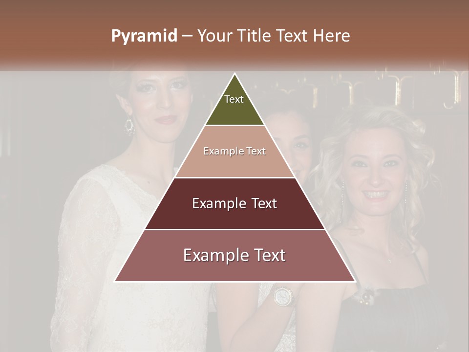 Caucasian Grace Satin PowerPoint Template