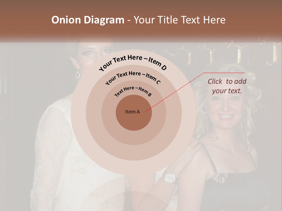 Caucasian Grace Satin PowerPoint Template