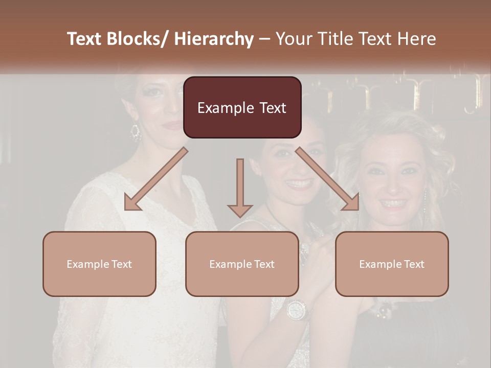 Caucasian Grace Satin PowerPoint Template