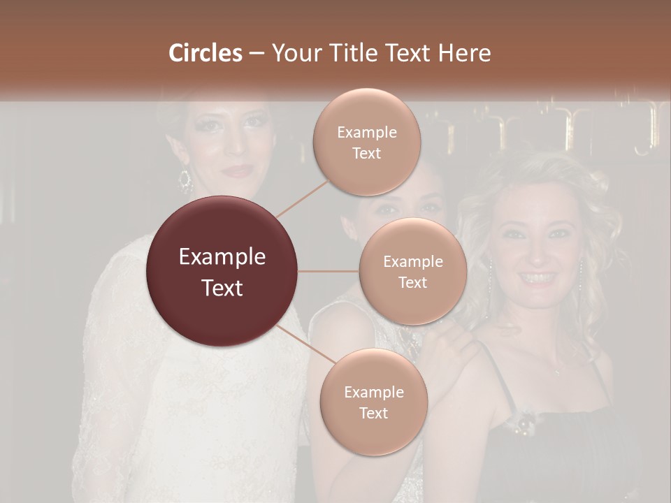 Caucasian Grace Satin PowerPoint Template