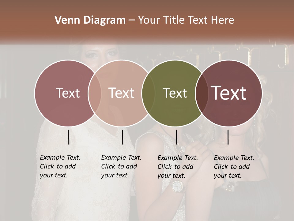 Caucasian Grace Satin PowerPoint Template
