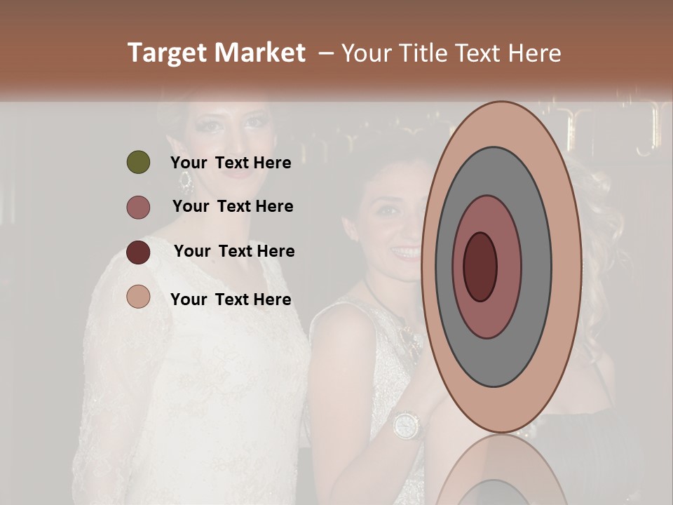 Caucasian Grace Satin PowerPoint Template