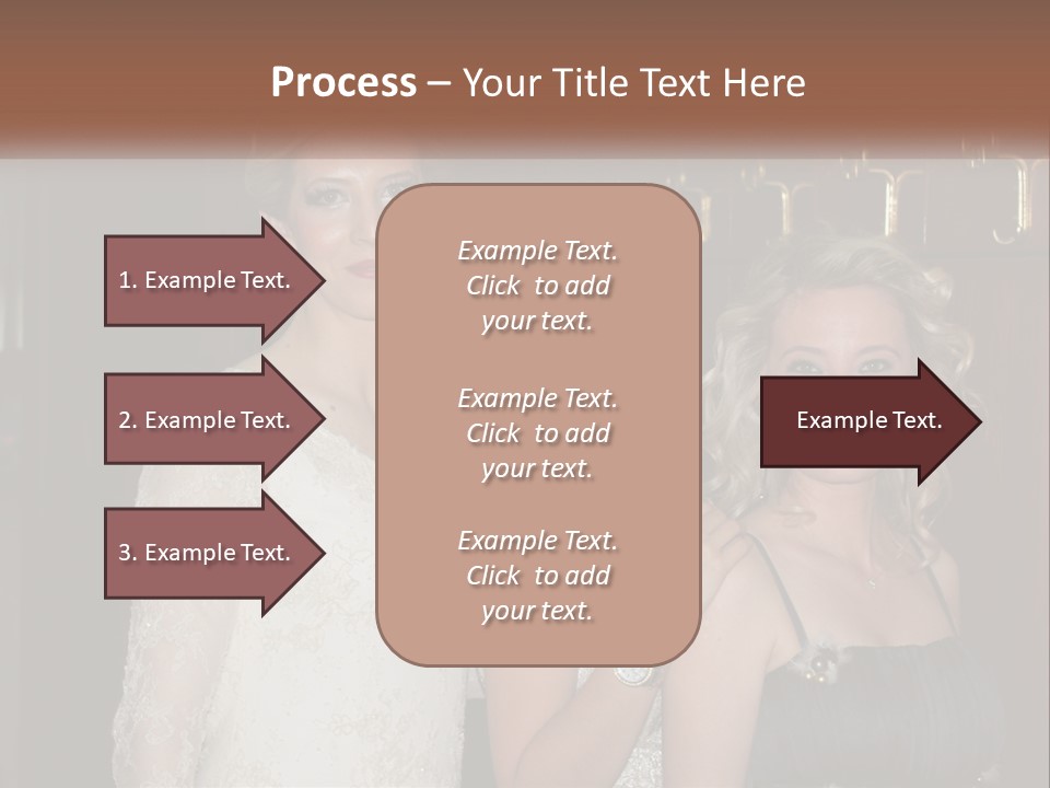 Caucasian Grace Satin PowerPoint Template