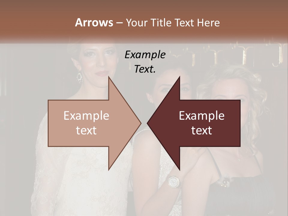 Caucasian Grace Satin PowerPoint Template