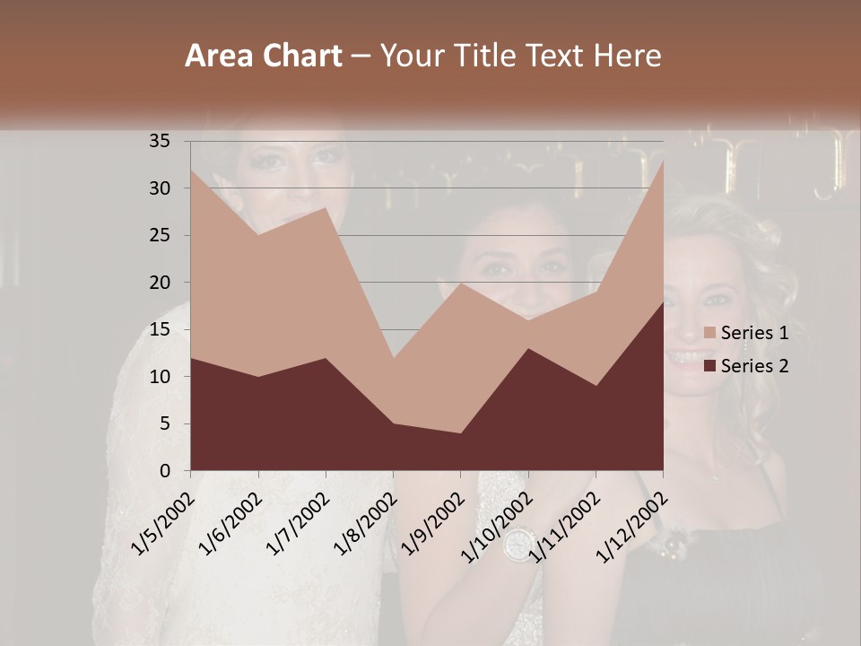 Caucasian Grace Satin PowerPoint Template