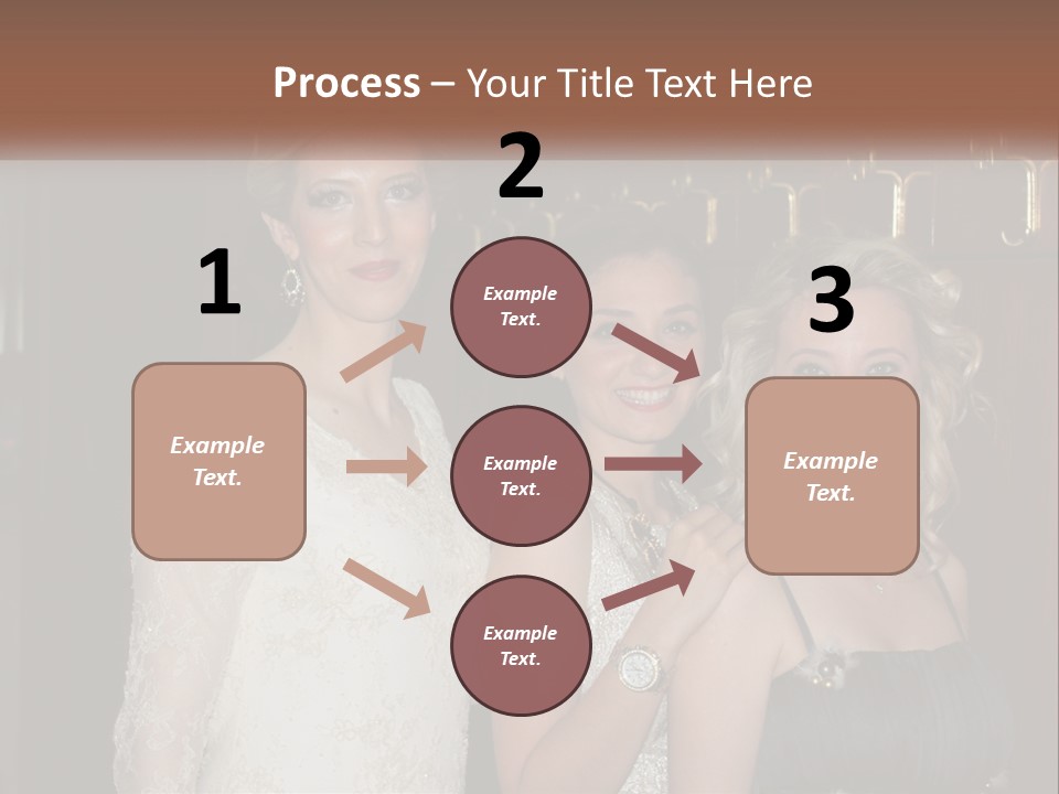 Caucasian Grace Satin PowerPoint Template