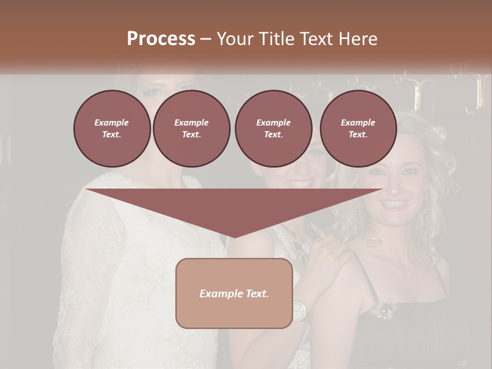 Caucasian Grace Satin PowerPoint Template