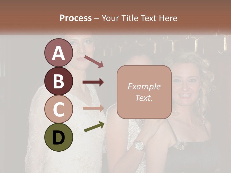 Caucasian Grace Satin PowerPoint Template