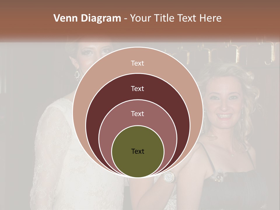 Caucasian Grace Satin PowerPoint Template