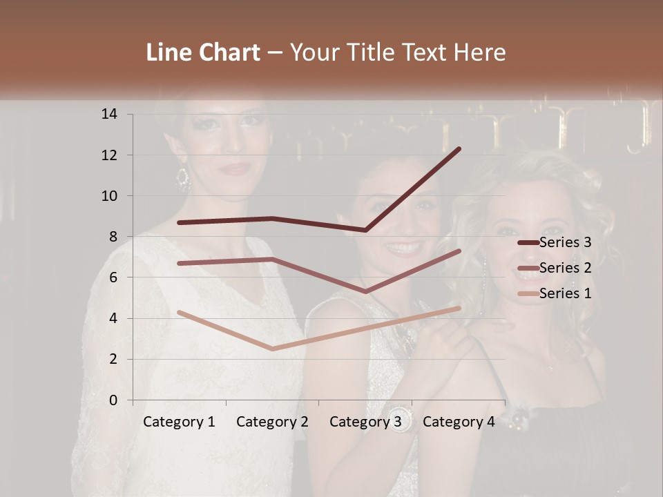 Caucasian Grace Satin PowerPoint Template