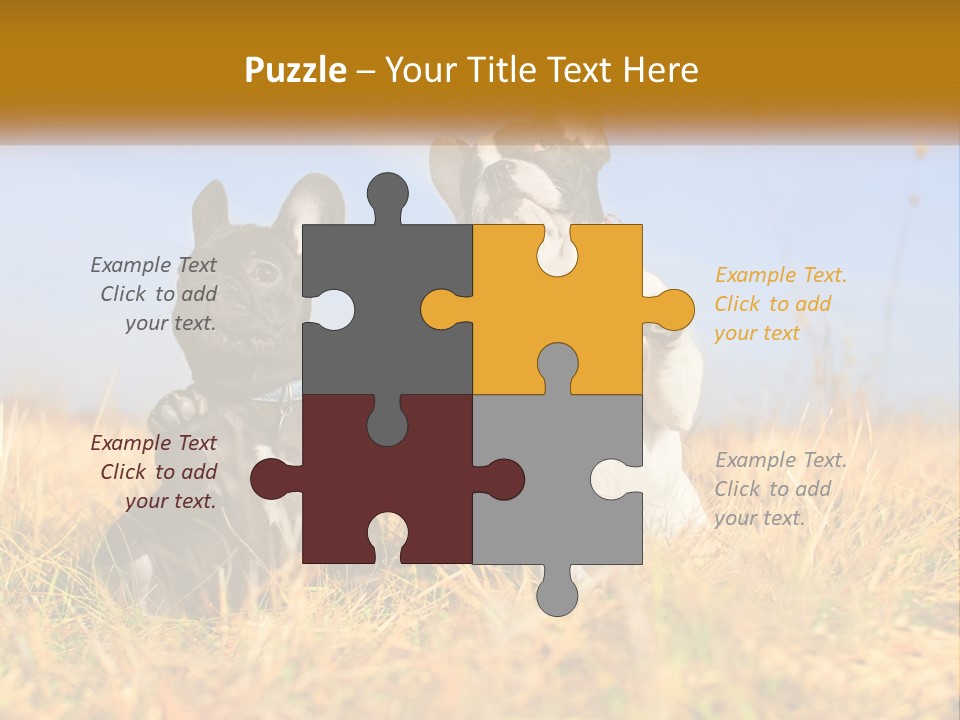 Green Animal Black PowerPoint Template