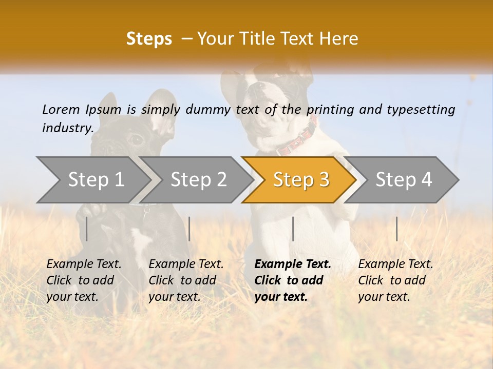 Green Animal Black PowerPoint Template