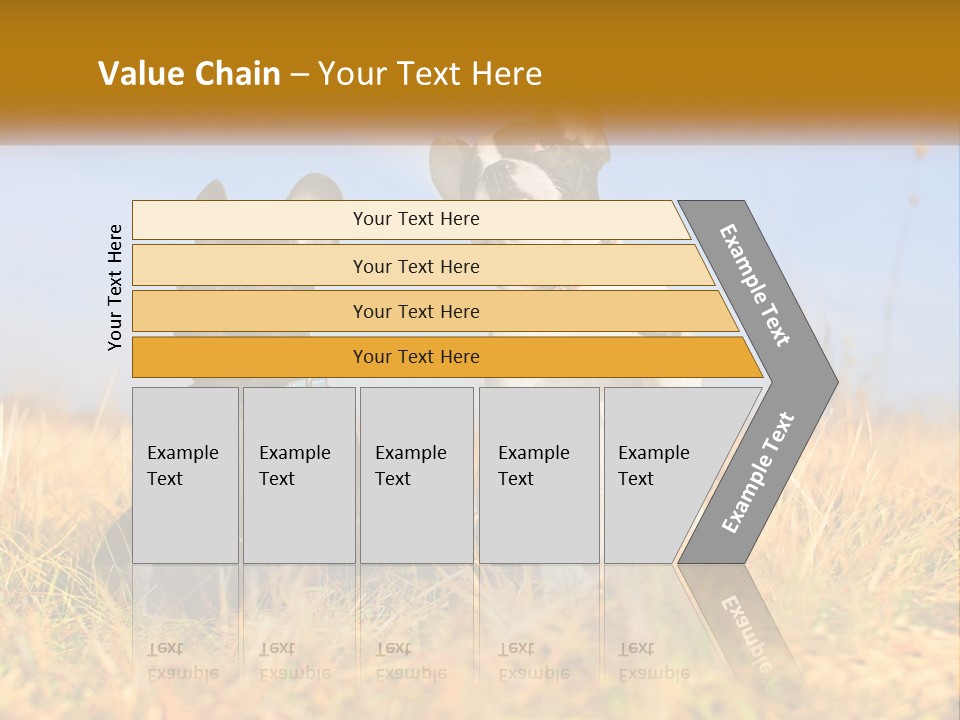 Green Animal Black PowerPoint Template