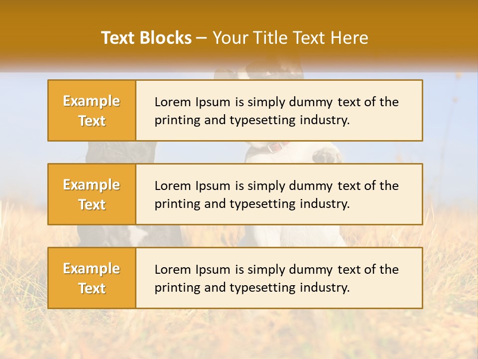 Green Animal Black PowerPoint Template