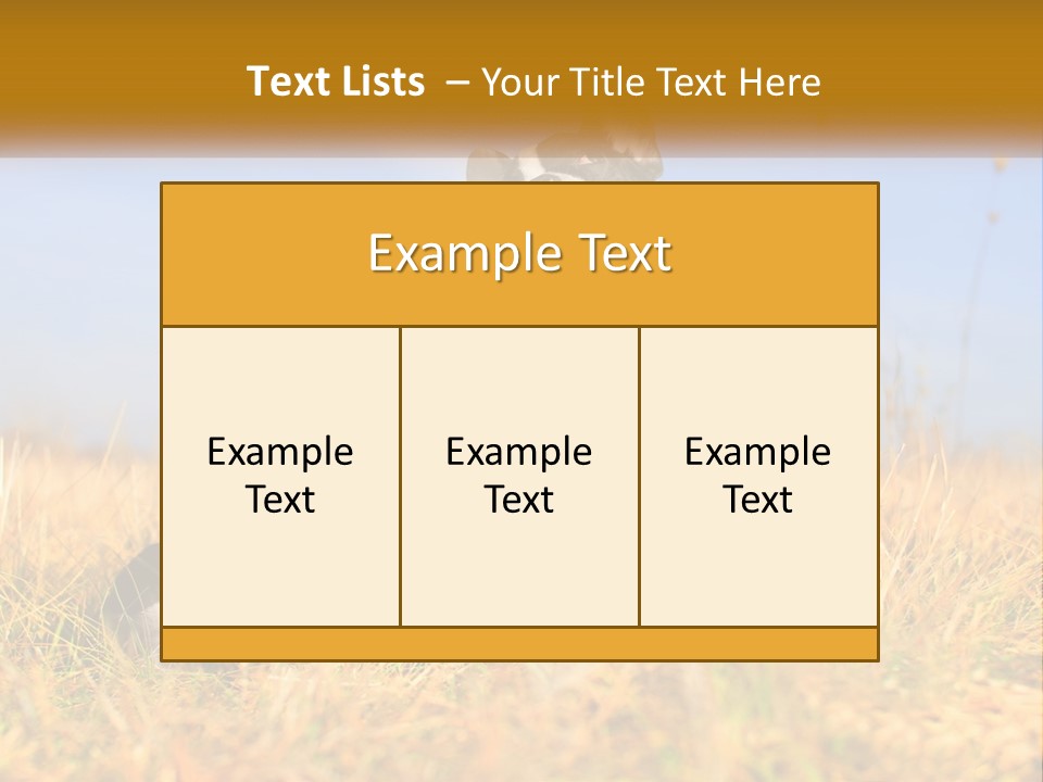 Green Animal Black PowerPoint Template