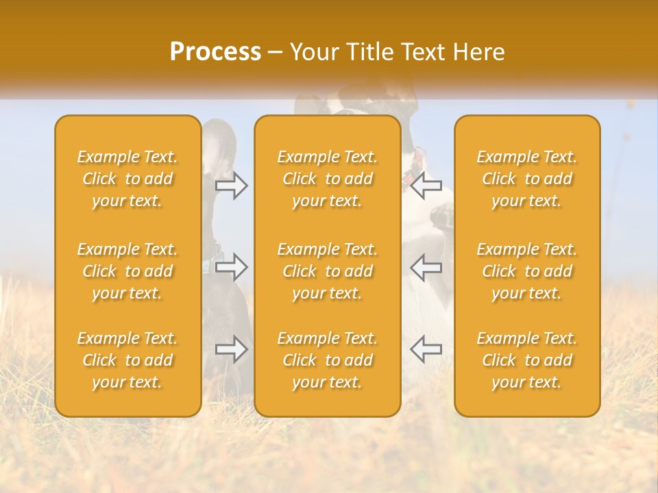Green Animal Black PowerPoint Template