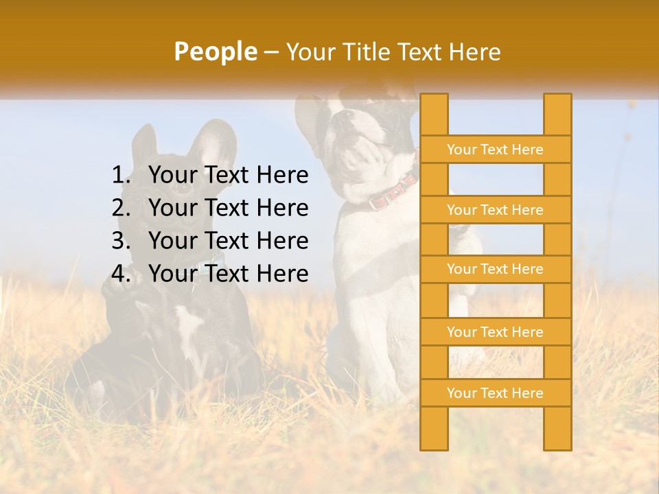 Green Animal Black PowerPoint Template