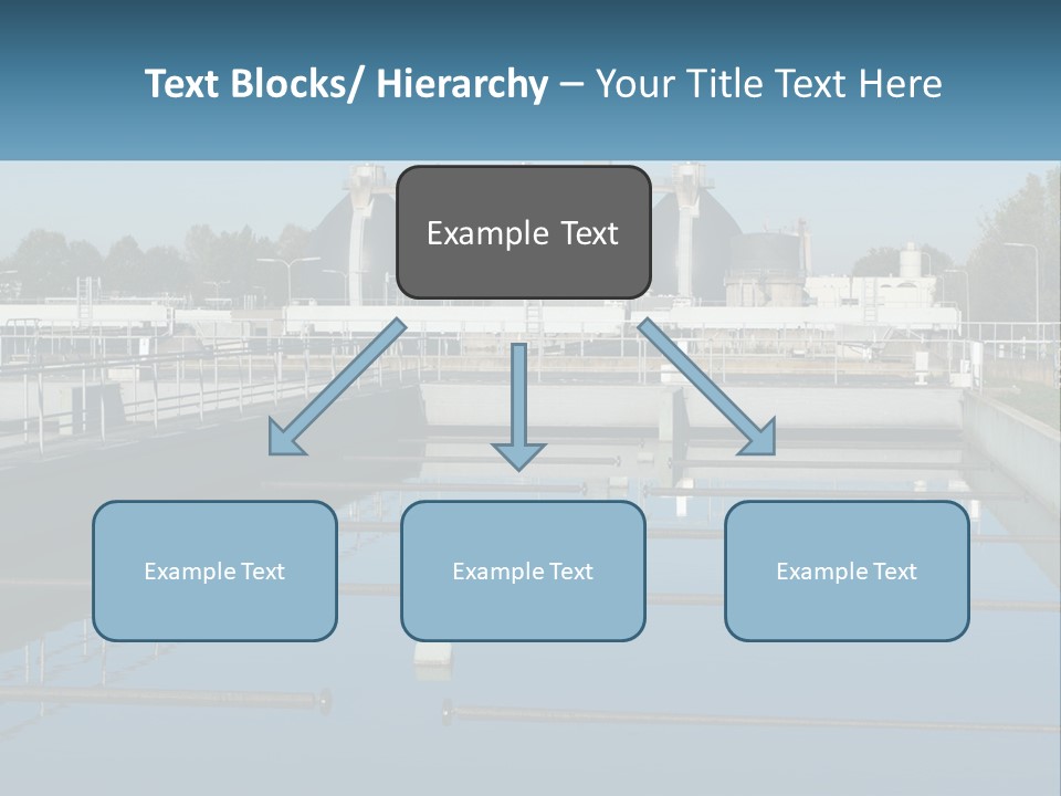 Turbid Reflection Reservoir PowerPoint Template
