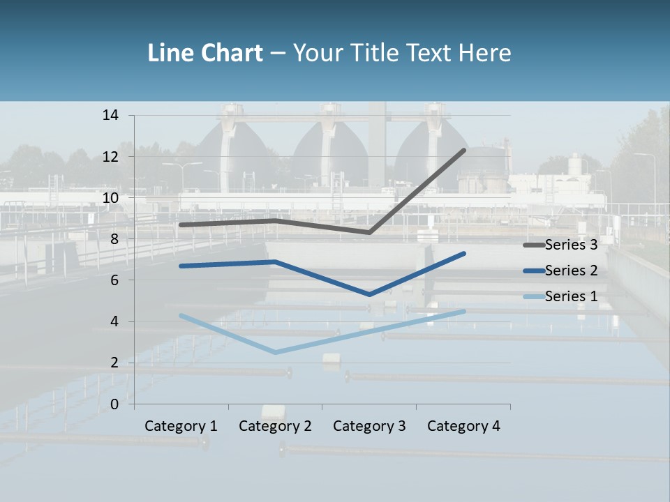 Turbid Reflection Reservoir PowerPoint Template