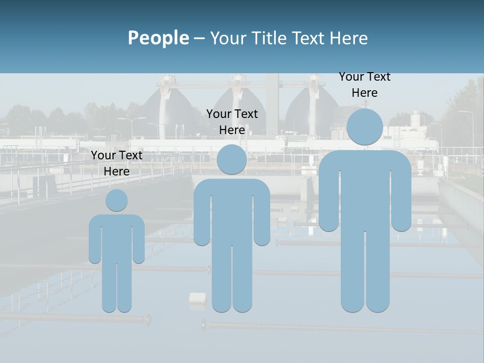 Turbid Reflection Reservoir PowerPoint Template