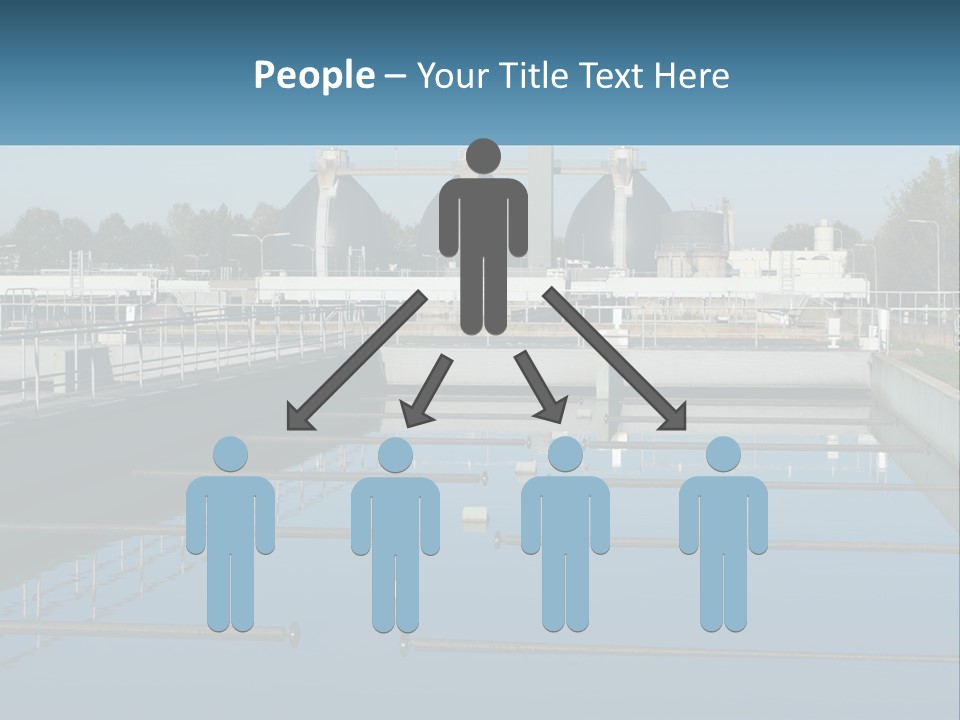 Turbid Reflection Reservoir PowerPoint Template