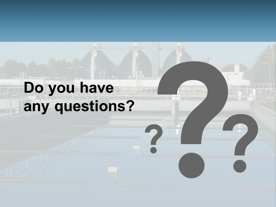 Turbid Reflection Reservoir PowerPoint Template