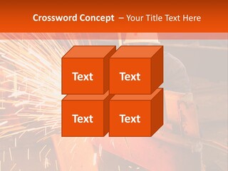 Craftsman Spark Gas PowerPoint Template
