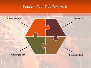 Craftsman Spark Gas PowerPoint Template
