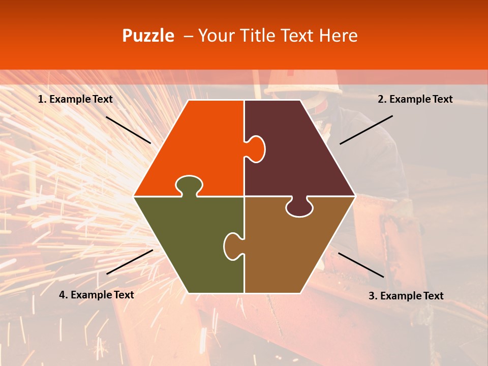 Craftsman Spark Gas PowerPoint Template