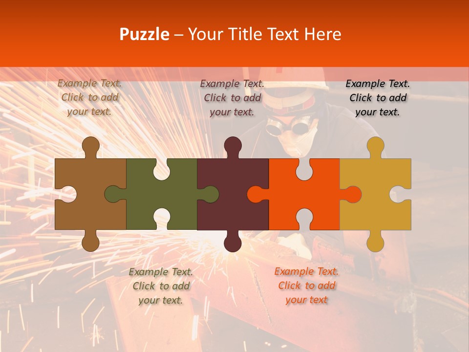 Craftsman Spark Gas PowerPoint Template