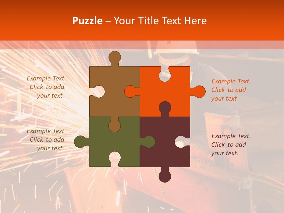 Craftsman Spark Gas PowerPoint Template