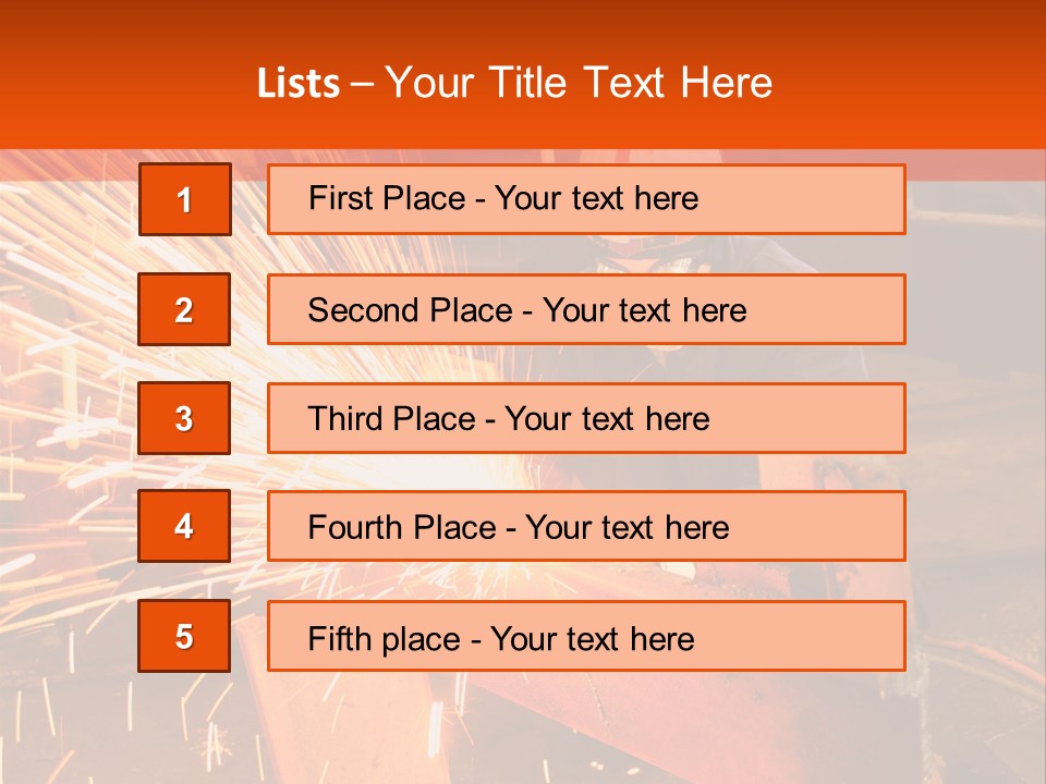 Craftsman Spark Gas PowerPoint Template