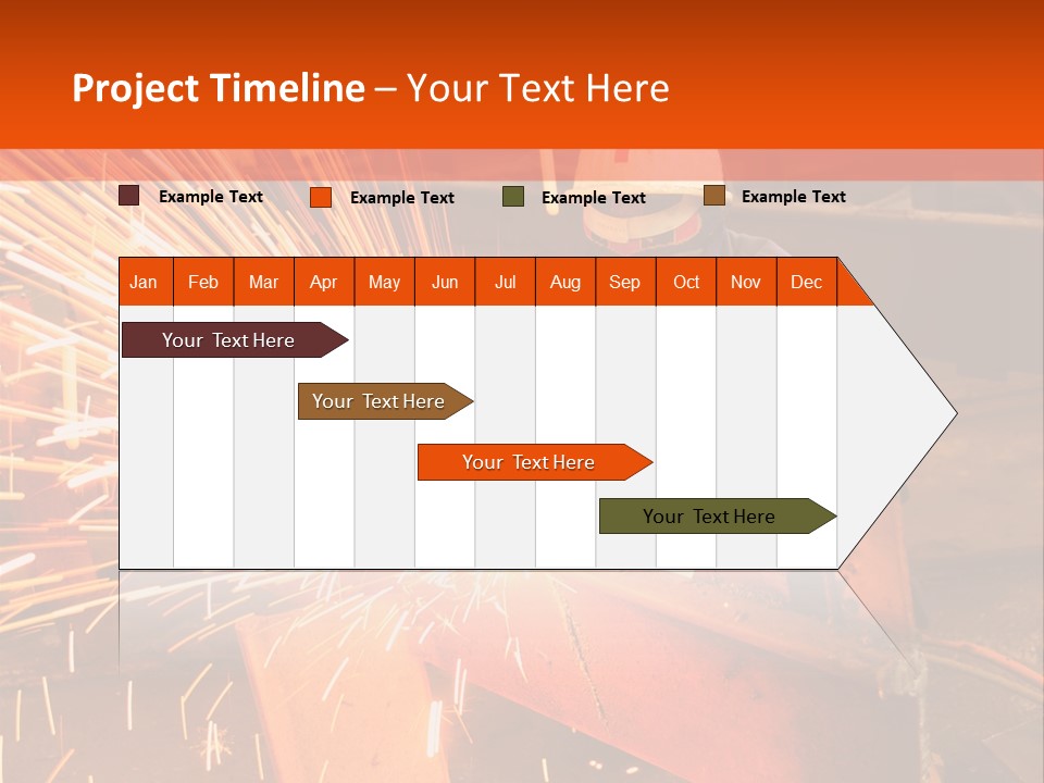 Craftsman Spark Gas PowerPoint Template