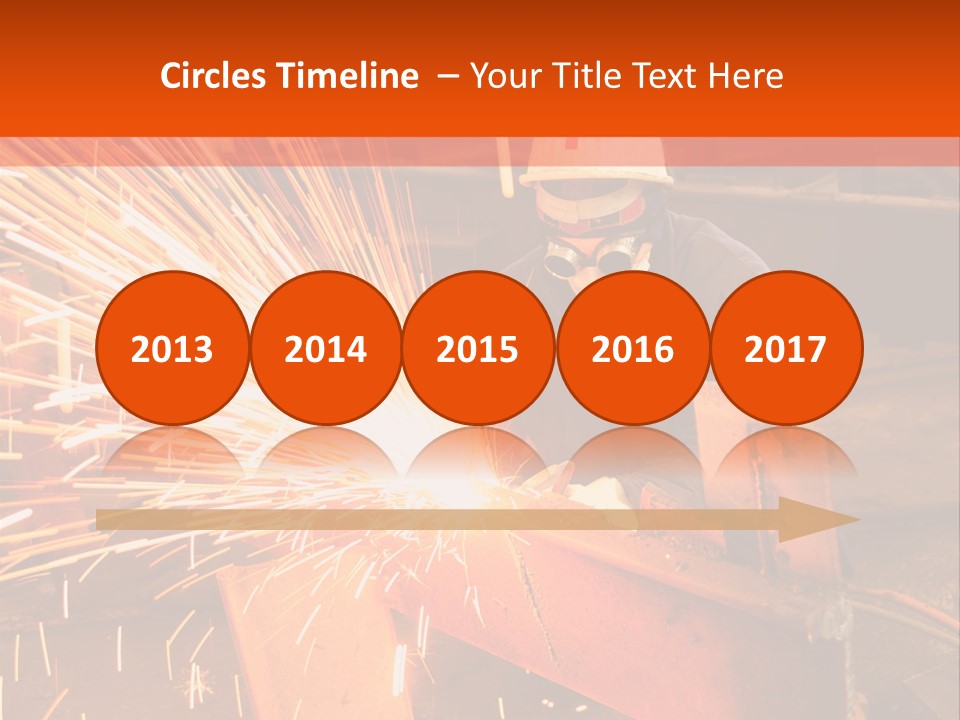 Craftsman Spark Gas PowerPoint Template