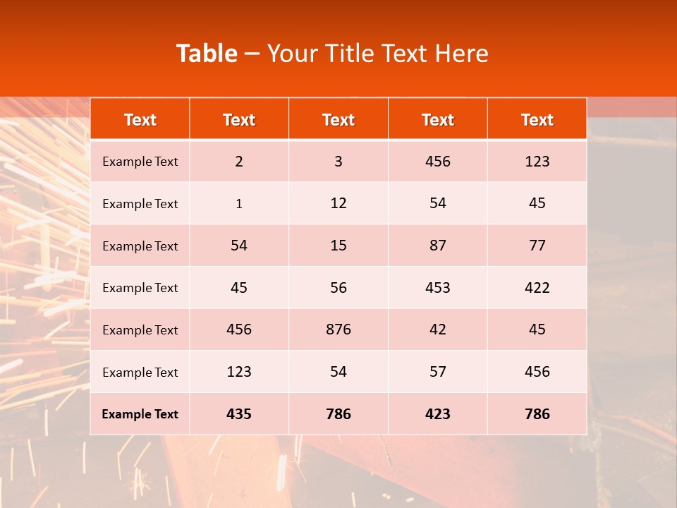 Craftsman Spark Gas PowerPoint Template