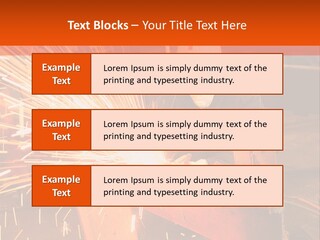 Craftsman Spark Gas PowerPoint Template