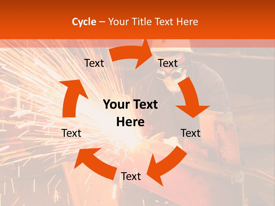 Craftsman Spark Gas PowerPoint Template